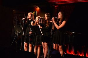 Hailey Labar, Sophia Gennusa, Ava de Mary and Beada Briglia @ BroadwayWorld Hailey Labar, Sophia Gennusa, Ava de Mary and Beada Briglia Photo