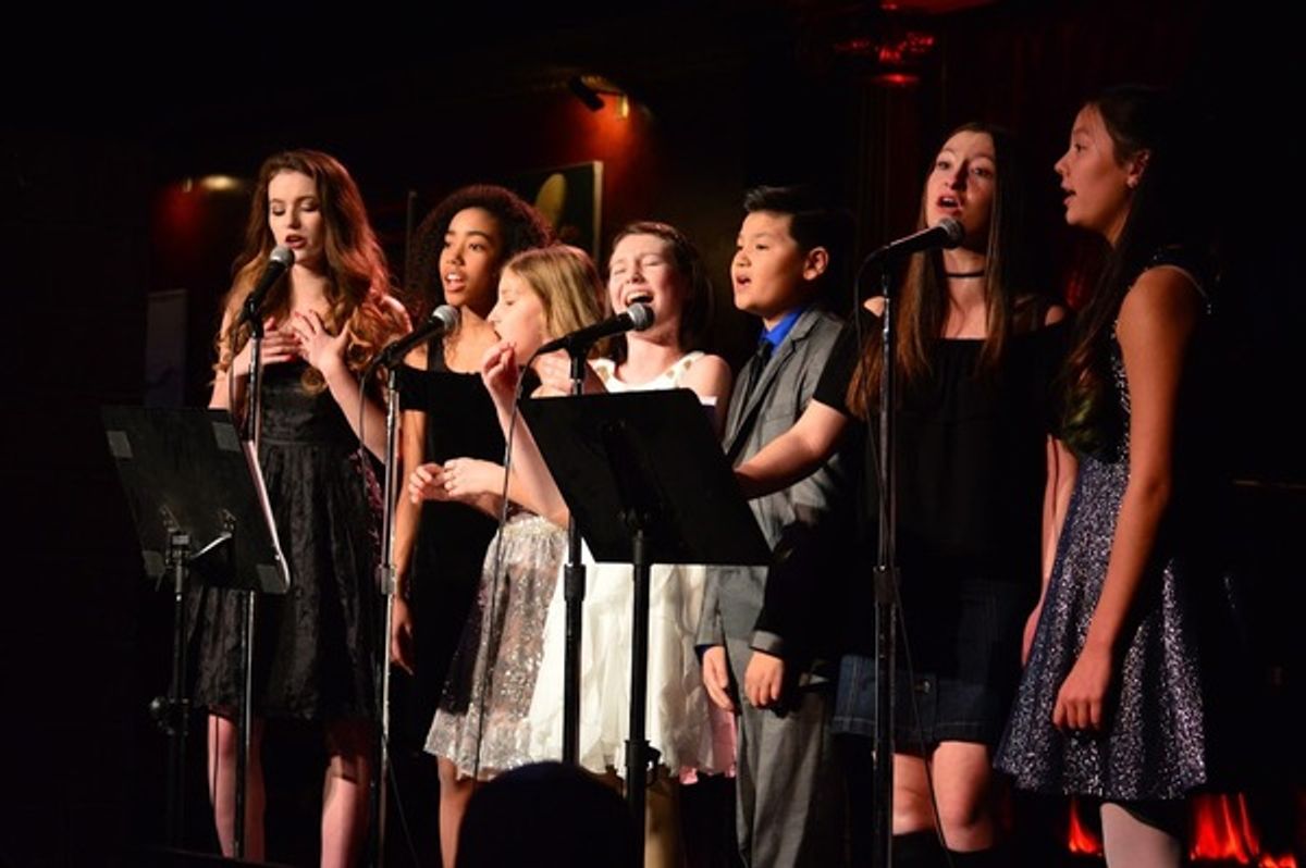 Kirrilee Berger, Akira Golz, Brooklyn Nelson, Carly Gendell, William Poon, Abbey Rose Gould, Ellie Poon at 