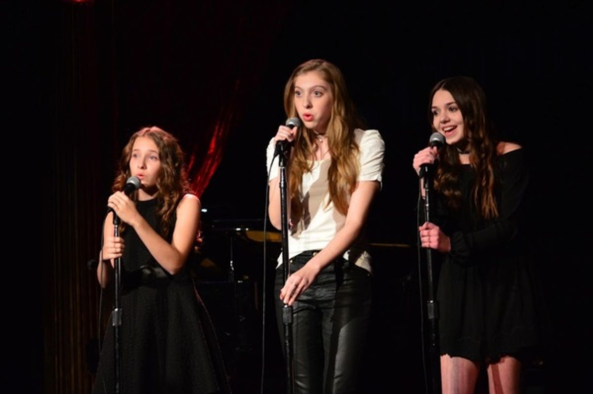 Sophia Gennusa, Madilyn Jazmorrow, Ava de Mary at 