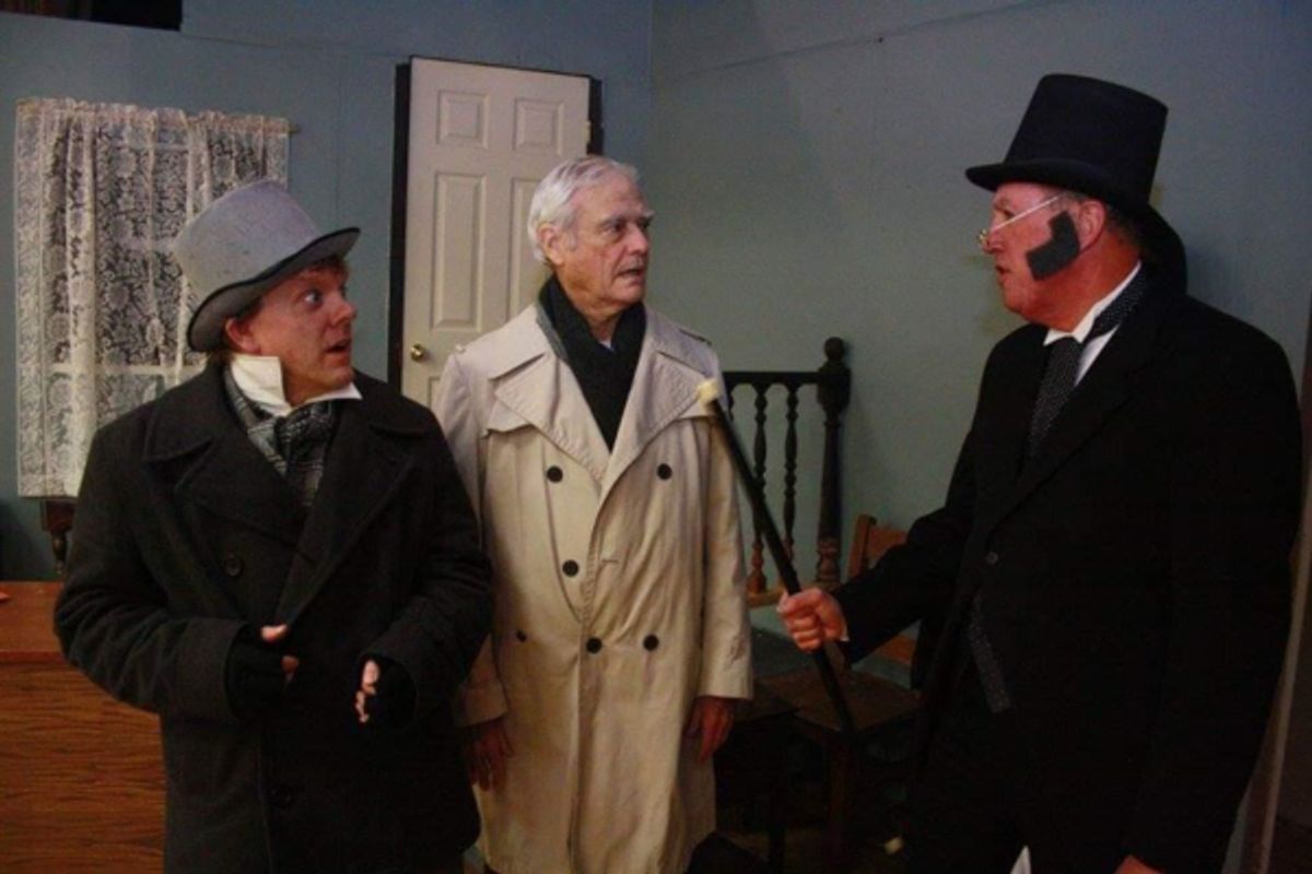 Christopher Mitchell, John Wolf, and Paul Graf at 