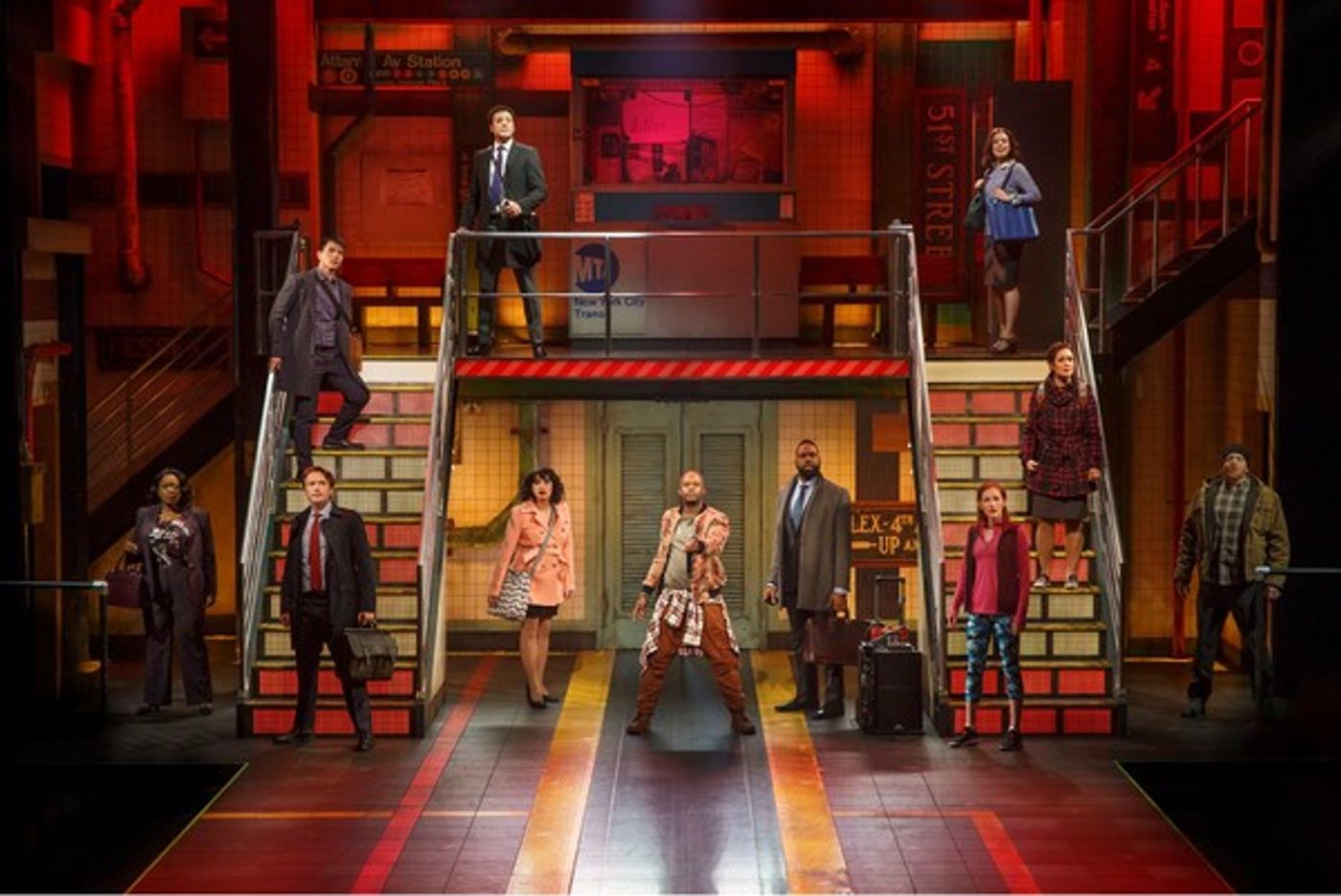 Photo Flash: First Look at Broadway's IN TRANSIT!  Image