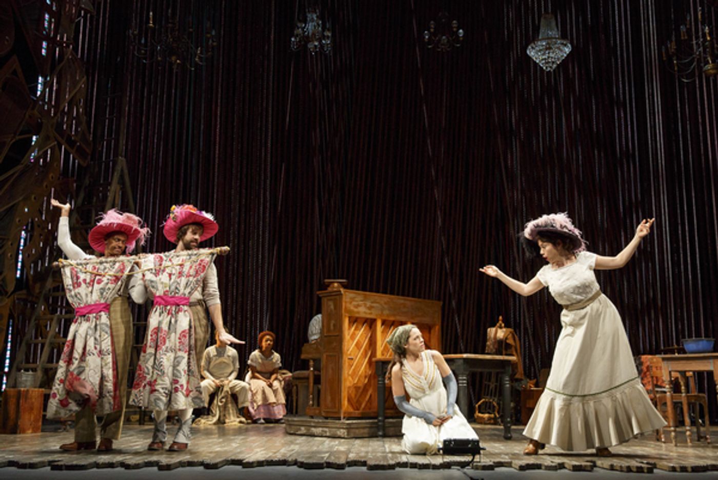 Photo Flash: First Look at Fiasco Theatre's INTO THE WOODS on Tour!  Image