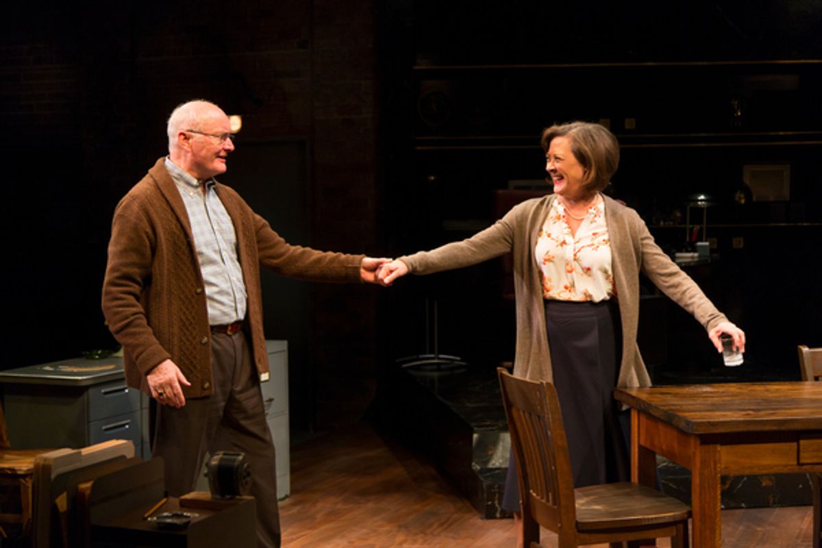 Edward James Hyland and Karen Ziemba at 