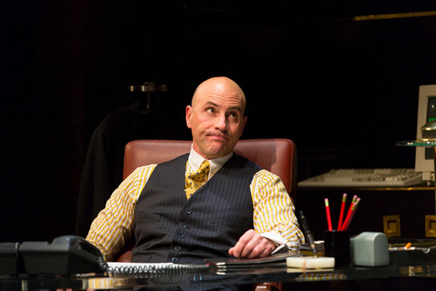 Photo Flash: Edward James Hyland, Liv Rooth, Karen Ziemba and More in OTHER PEOPLE'S MONEY at Long Wharf Theatre  Image