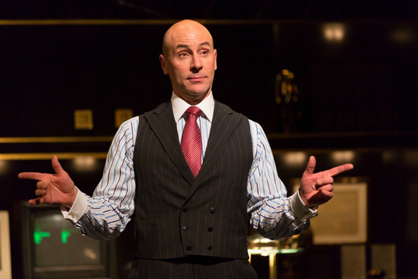 Photo Flash: Edward James Hyland, Liv Rooth, Karen Ziemba and More in OTHER PEOPLE'S MONEY at Long Wharf Theatre  Image