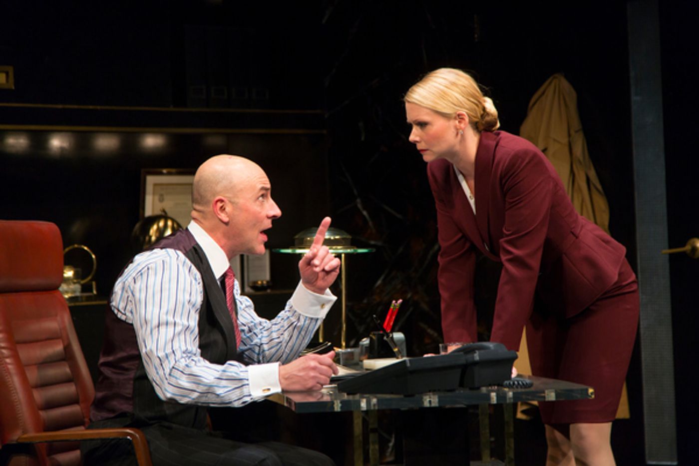 Photo Flash: Edward James Hyland, Liv Rooth, Karen Ziemba and More in OTHER PEOPLE'S MONEY at Long Wharf Theatre  Image