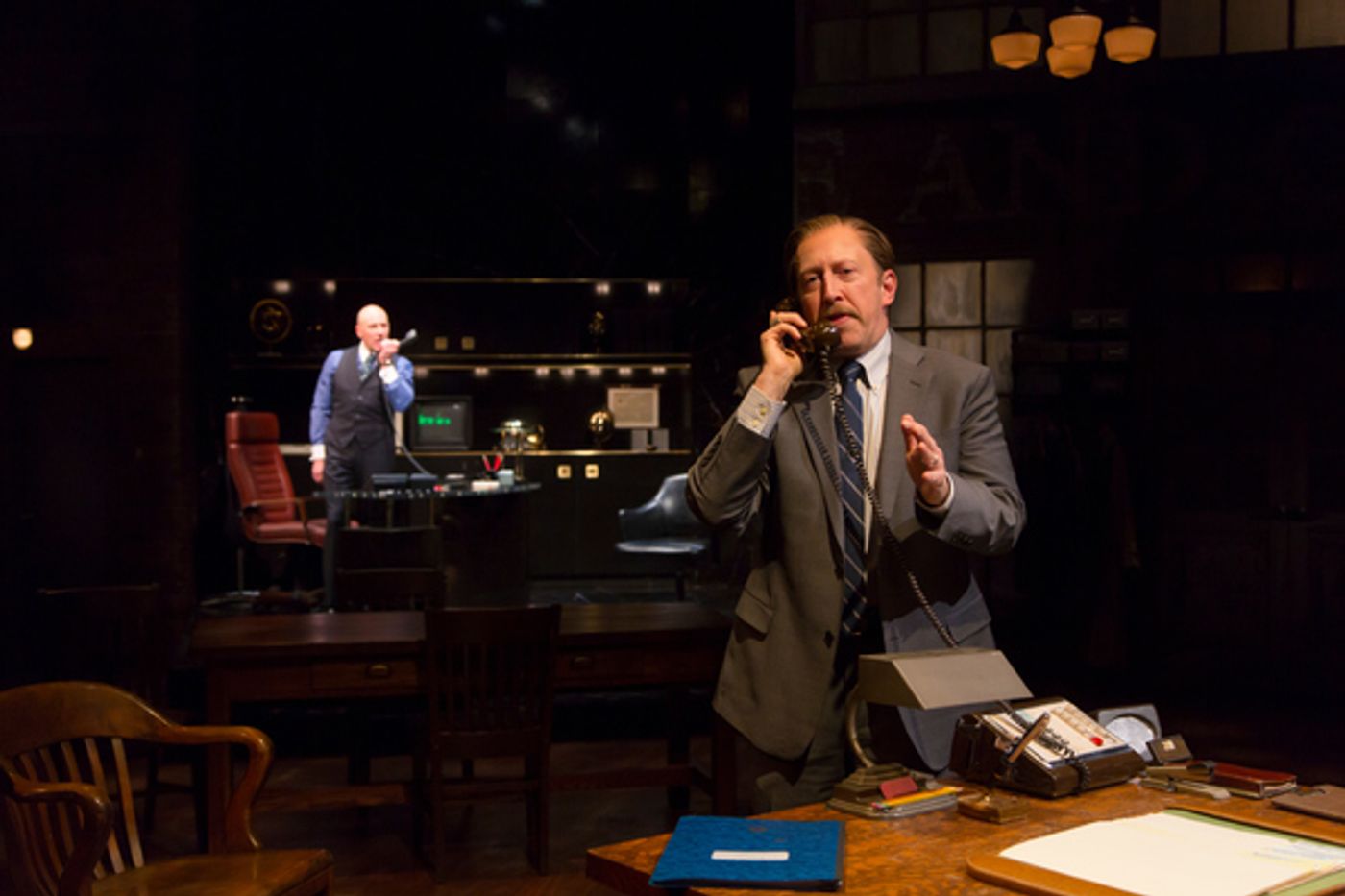 Photo Flash: Edward James Hyland, Liv Rooth, Karen Ziemba and More in OTHER PEOPLE'S MONEY at Long Wharf Theatre  Image