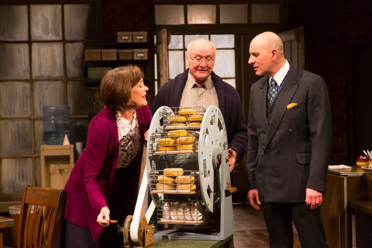 Karen Ziemba, Edward James Hyland and Jordan Lage at 