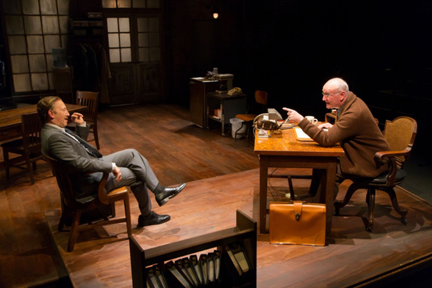 Photo Flash: Edward James Hyland, Liv Rooth, Karen Ziemba and More in OTHER PEOPLE'S MONEY at Long Wharf Theatre  Image