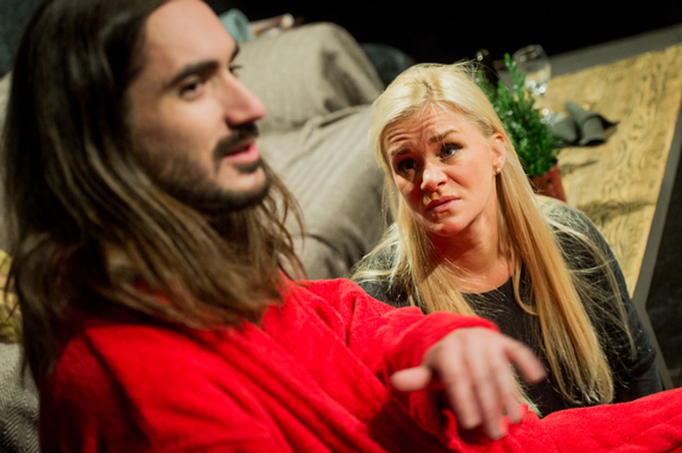 Photo Flash: Inside the UK Premiere of ANOTHER NIGHT BEFORE CHRISTMAS Starring George Maguire and Rachael Wooding  Image