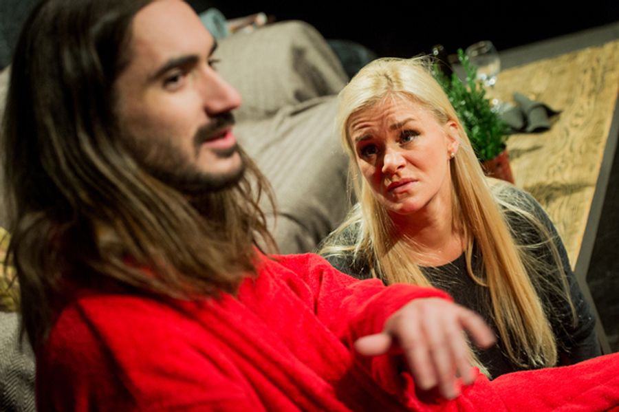 Photo Flash: Inside the UK Premiere of ANOTHER NIGHT BEFORE CHRISTMAS Starring George Maguire and Rachael Wooding Image