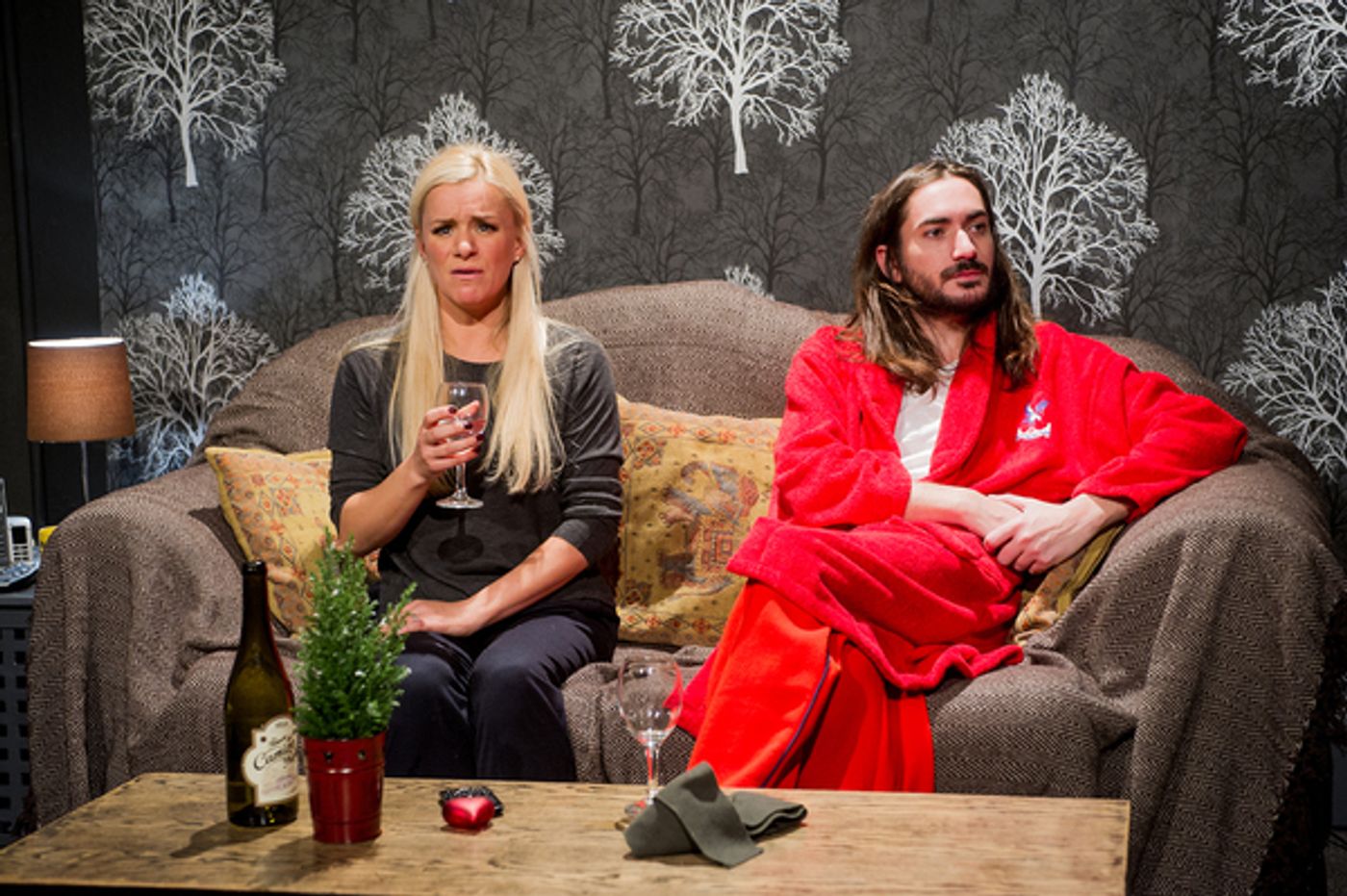 Photo Flash: Inside the UK Premiere of ANOTHER NIGHT BEFORE CHRISTMAS Starring George Maguire and Rachael Wooding  Image