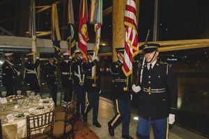 The presentation of the colors at the sixth annual Military Thanksgiving at Arena Stage. @ BroadwayWorld The presentation of the colors at the sixth annual Military Thanksgiving at Arena Sta Photo