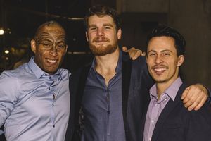 Cast Members Anthony Fleming III, Walter Owen Briggs and Micah Figueroa Photo