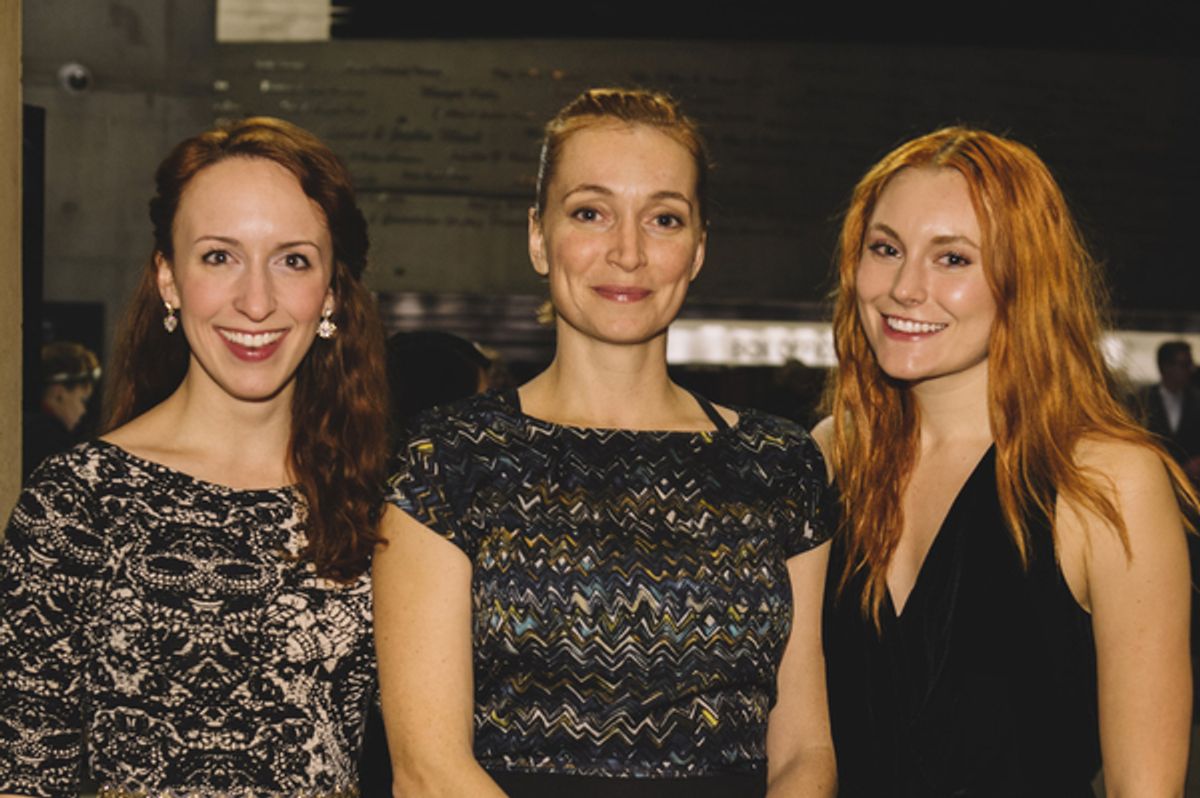 Cast members Kelley Abell, Kasey Foster and Cordelia Dewdney at 