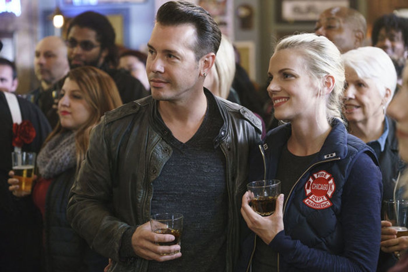Photo Flash: First Look - NBC's CHICAGO FIRE Celebrates Milestone 100th Episode  Image