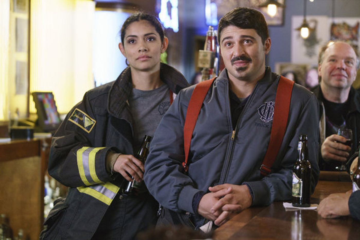 Photo Flash: First Look - NBC's CHICAGO FIRE Celebrates Milestone 100th Episode  Image