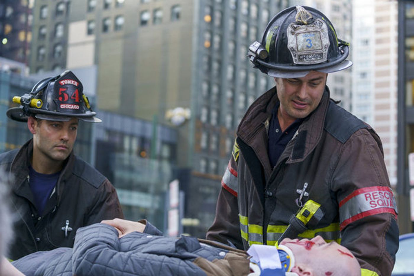 Photo Flash: First Look - NBC's CHICAGO FIRE Celebrates Milestone 100th Episode  Image