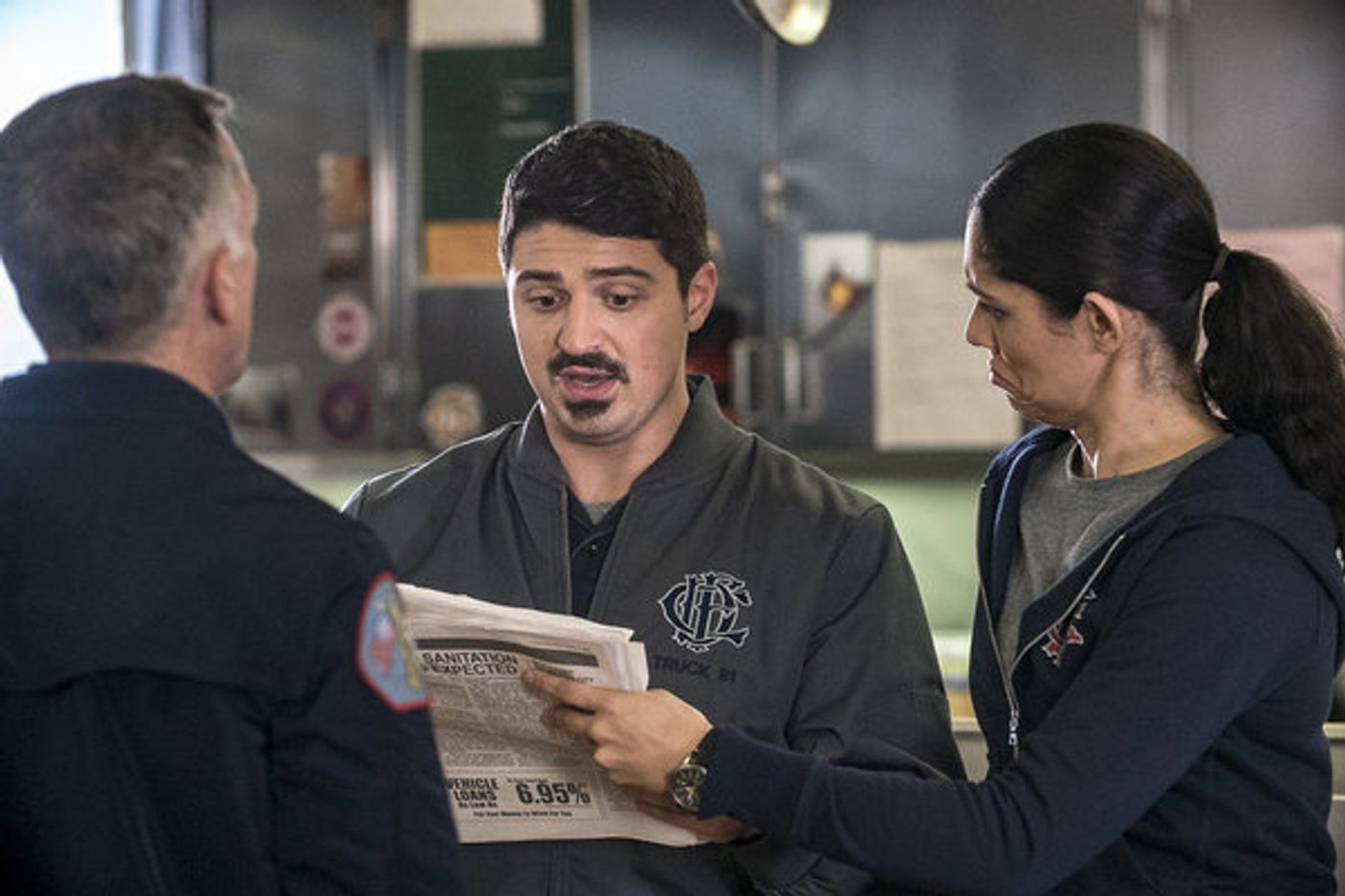 Photo Flash: First Look - NBC's CHICAGO FIRE Celebrates Milestone 100th Episode  Image