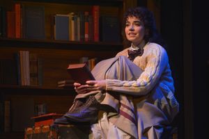 Jerusha Abbott (Hilary Maiberger) attends college thanks to a mysterious benefactor Photo