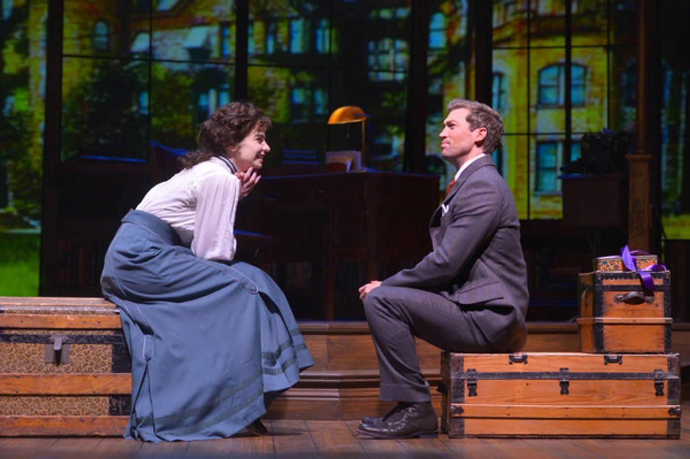 Photo Flash: First Look at Hilary Maiberger and Derek Carley in DADDY LONG LEGS at TheatreWorks Photo Flash: First Look at Hilary Maiberger and Derek Carley in DADDY LONG LEGS at TheatreWorks Image