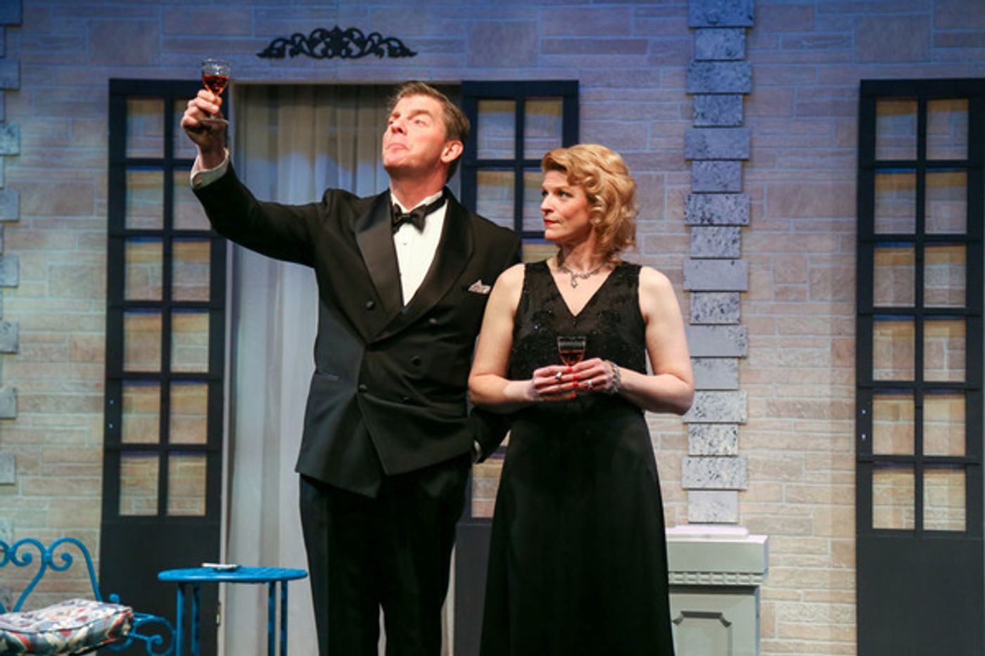 Photo Flash: New Shots from PRIVATE LIVES, Opening Today at TheatreWorks New Milford  Image