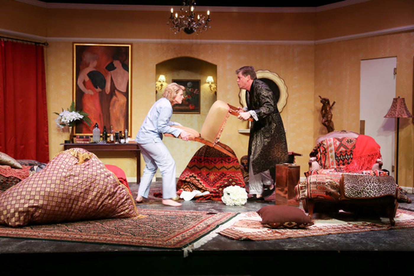 Photo Flash: New Shots from PRIVATE LIVES, Opening Today at TheatreWorks New Milford  Image