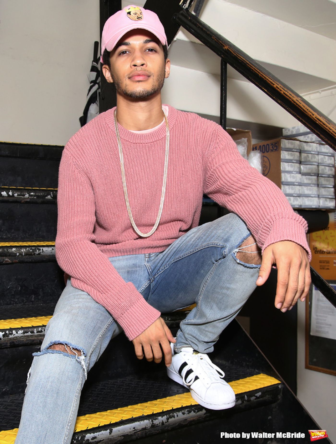 Exclusive Photo Coverage: Hangin' Backstage with HAMILTON's Newest Cast Member- Jordan Fisher!  Image