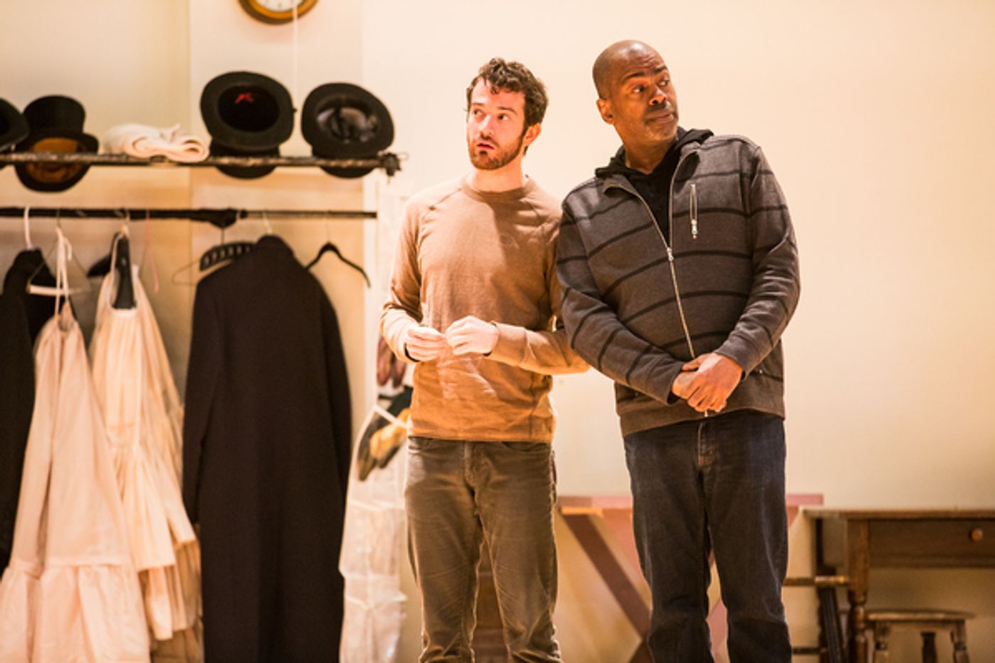 Photo Flash: In Rehearsal with Greg Wood and More for A CHRISTMAS CAROL at McCarter  Image