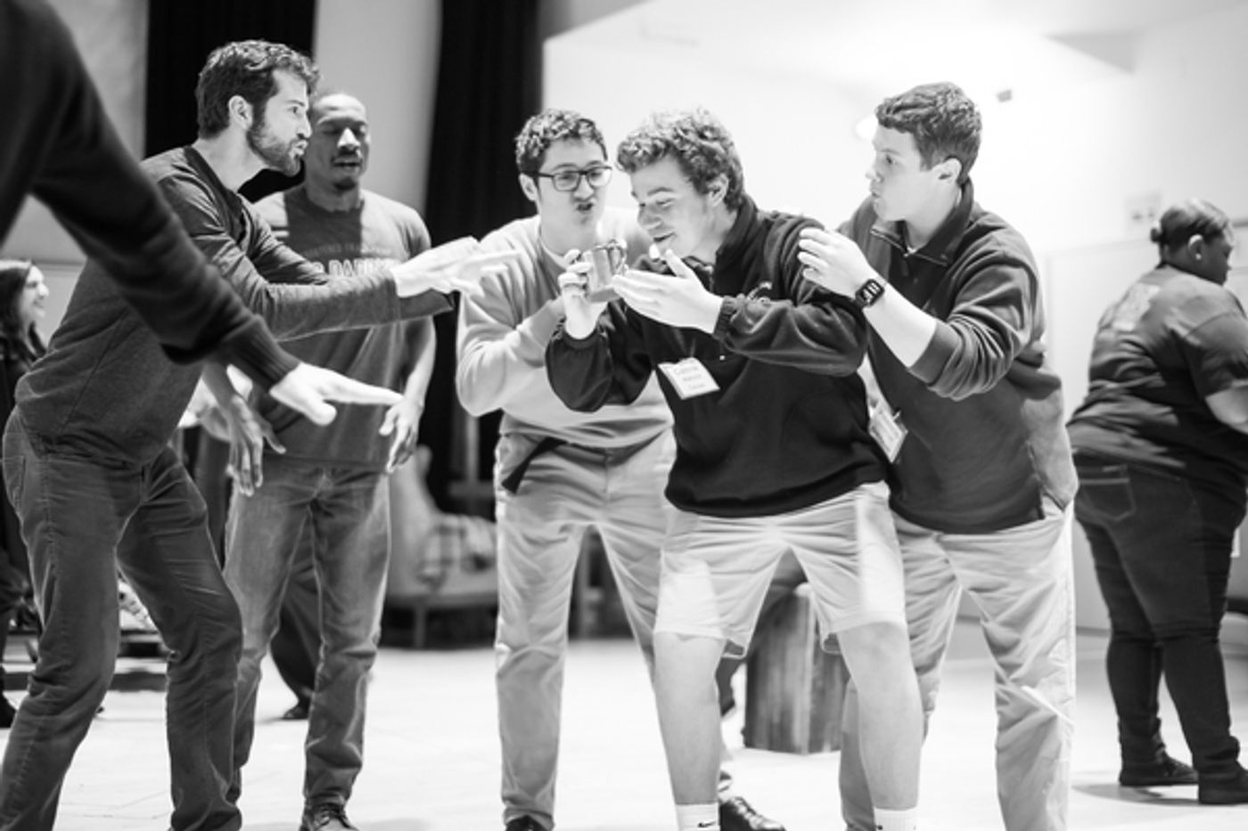Photo Flash: In Rehearsal with Greg Wood and More for A CHRISTMAS CAROL at McCarter  Image