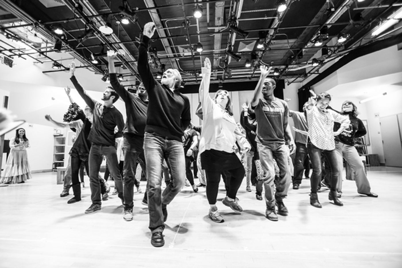 Photo Flash: In Rehearsal with Greg Wood and More for A CHRISTMAS CAROL at McCarter  Image