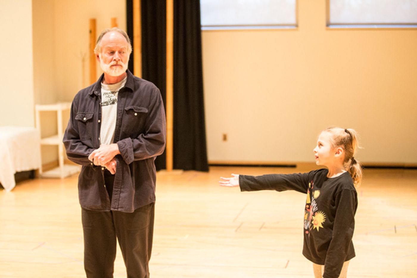Photo Flash: In Rehearsal with Greg Wood and More for A CHRISTMAS CAROL at McCarter  Image