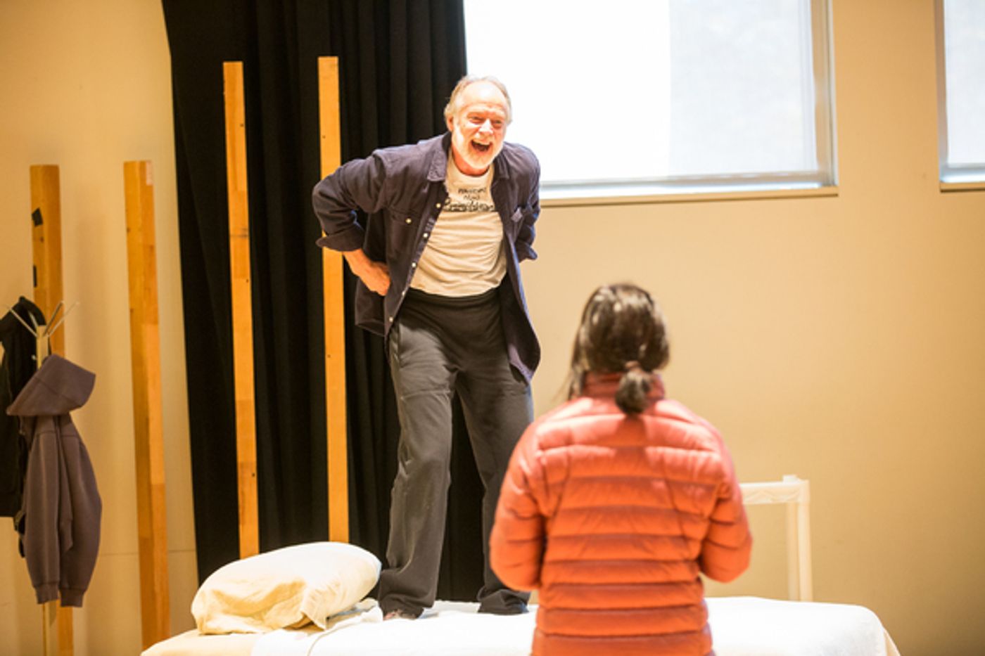 Photo Flash: In Rehearsal with Greg Wood and More for A CHRISTMAS CAROL at McCarter  Image