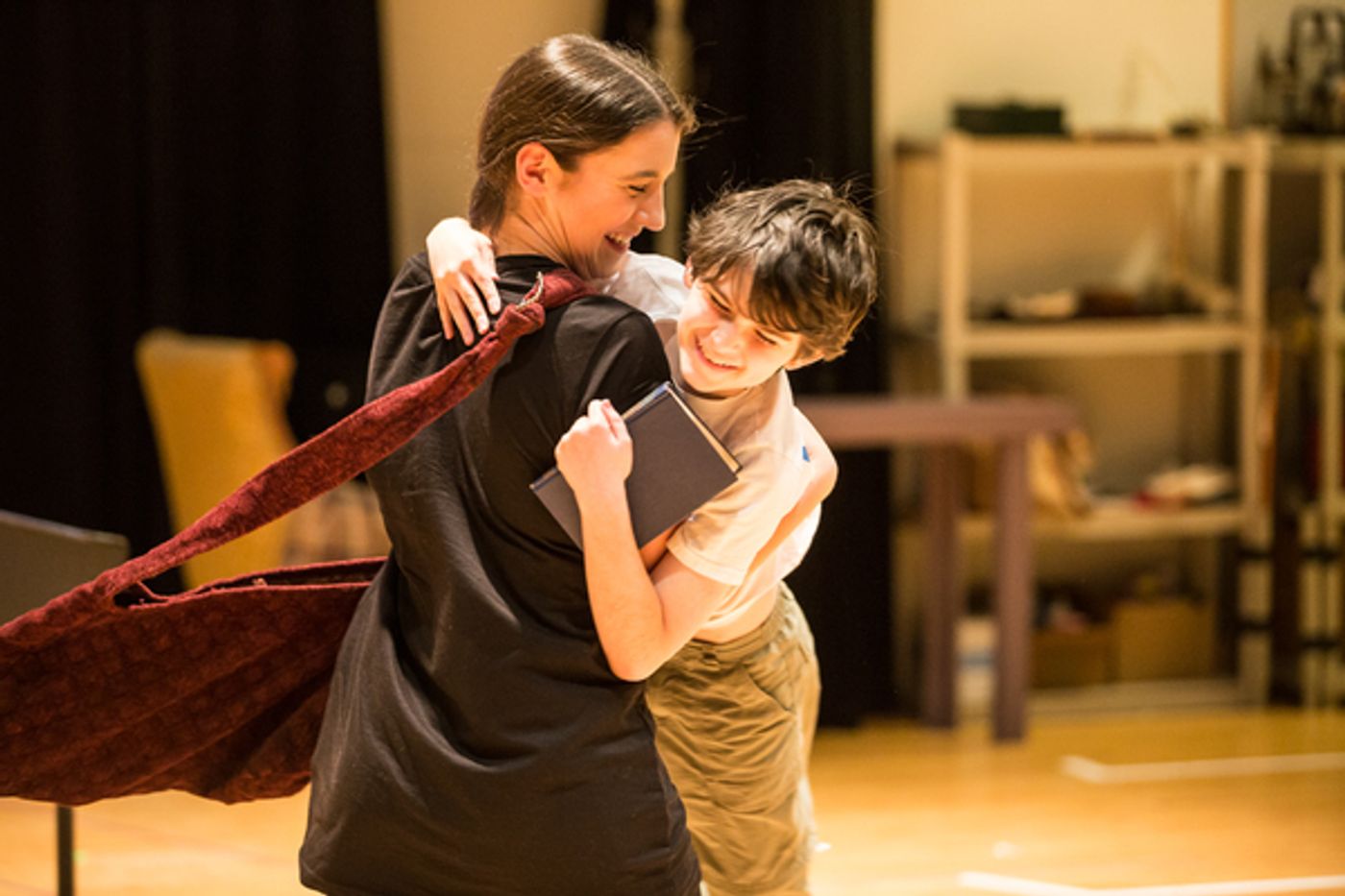 Photo Flash: In Rehearsal with Greg Wood and More for A CHRISTMAS CAROL at McCarter  Image