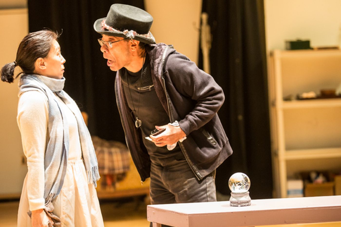 Photo Flash: In Rehearsal with Greg Wood and More for A CHRISTMAS CAROL at McCarter  Image