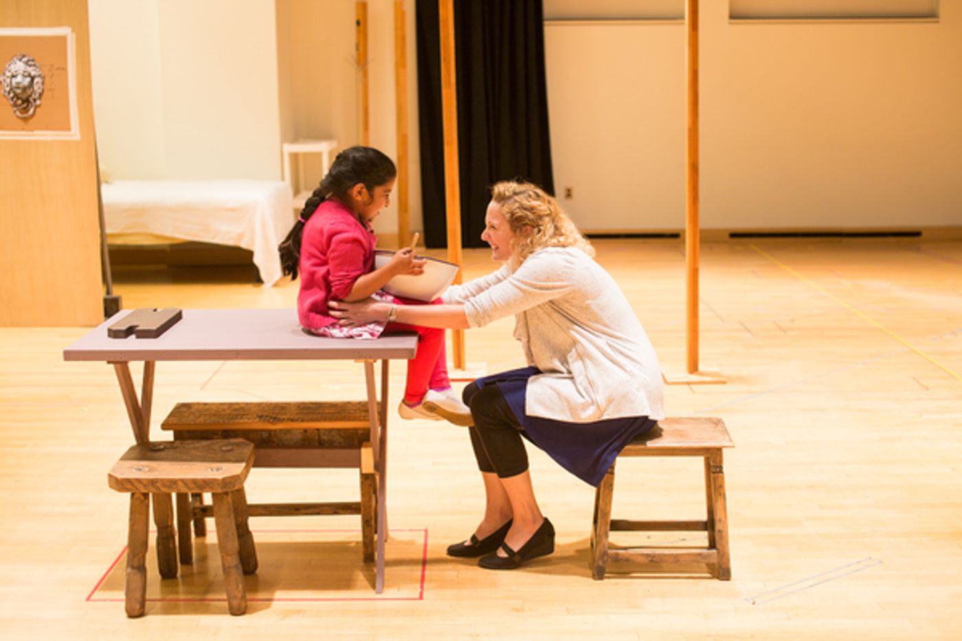 Photo Flash: In Rehearsal with Greg Wood and More for A CHRISTMAS CAROL at McCarter  Image