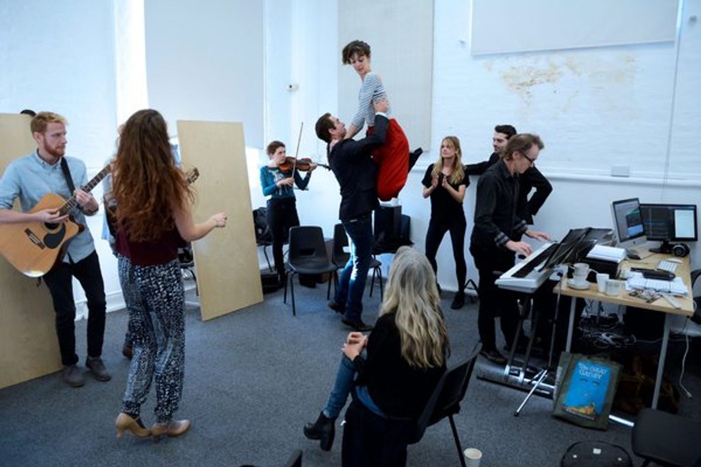 Photo Flash: Inside Rehearsals for GATSBY Starring Cressida Bonas  Image