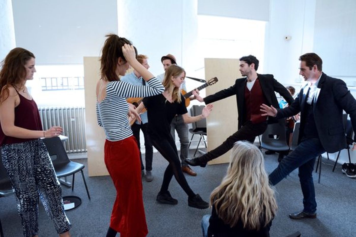 Photo Flash: Inside Rehearsals for GATSBY Starring Cressida Bonas  Image