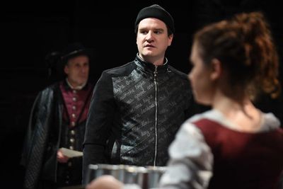 Alec Donaldson, Gus Allen and Kaley Morrison Photo