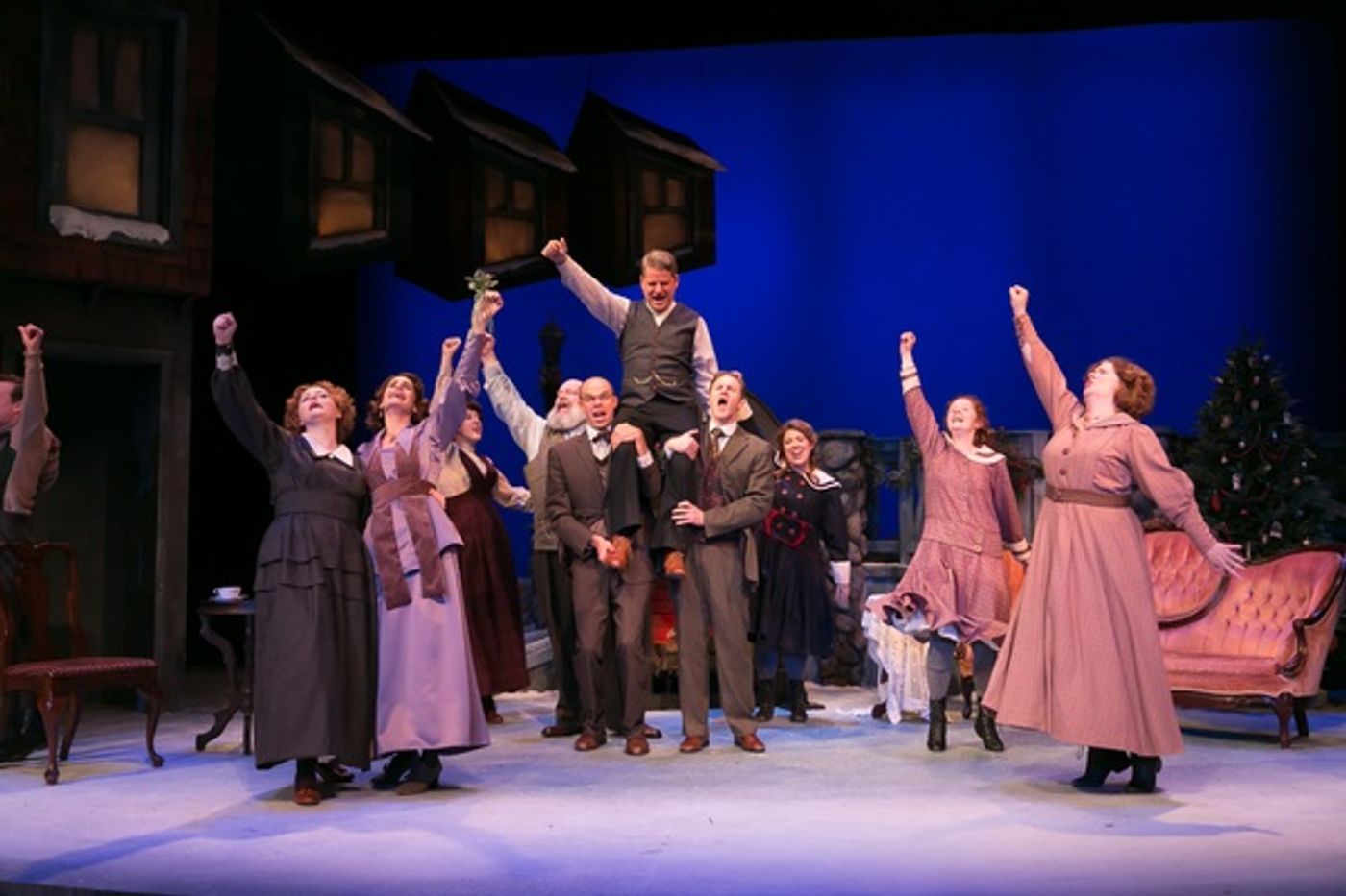 Photo Flash: Shakespeare Theatre of New Jersey's Production of A CHILD'S CHRISTMAS IN WALES  Image