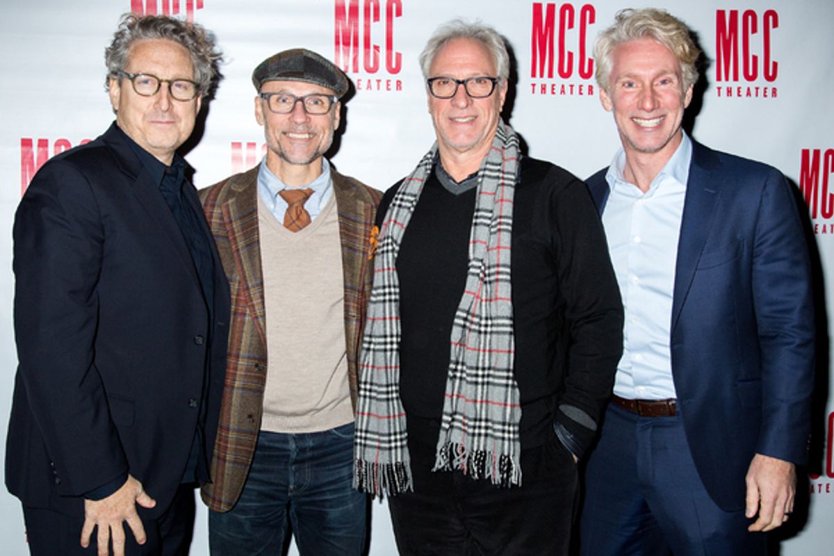 Bernard Telsey, William Cantler, Robert LuPone, Blake West at 