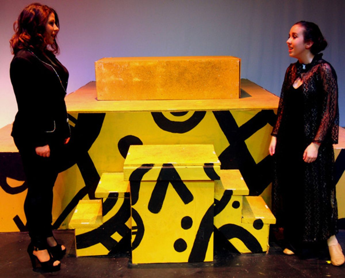 Nina Elias and Rachel Knappenberger  at 