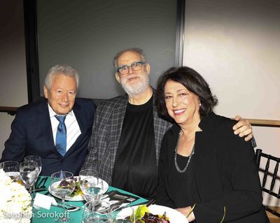 Stephen Sorokoff, William Finn, Lynne Meadow Photo