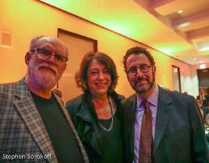 William Finn, Lynne Meadow, Tony Kushner Photo