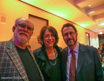 William Finn, Lynne Meadow, Tony Kushner Photo