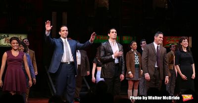 Ariana DeBose, Nick Cordero, Bobby Conte Thornton, Richard H. Blake and cast Photo