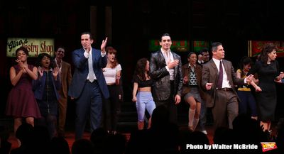 Ariana DeBose, Nick Cordero, Bobby Conte Thornton, Richard H. Blake and cast Photo