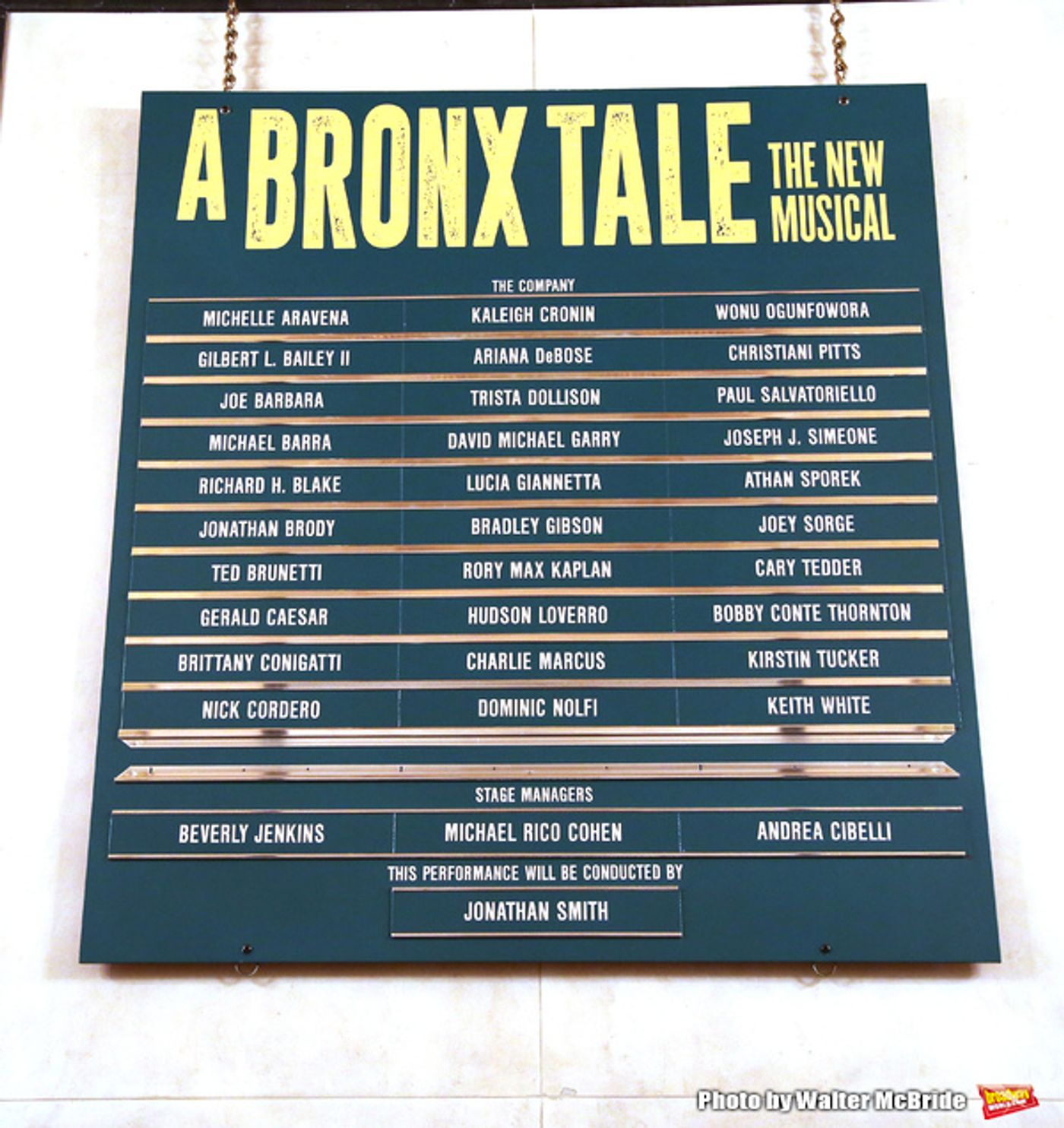 Photo Coverage: A BRONX TALE Takes Opening Night Bows on Broadway!  Image