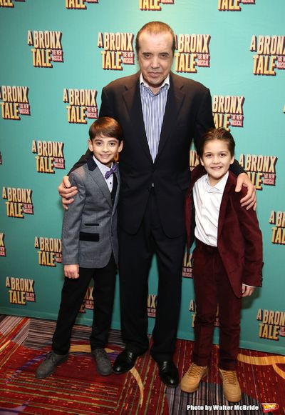 Athan Sporek, Chazz Palminteri and Hudson Loverro  Photo