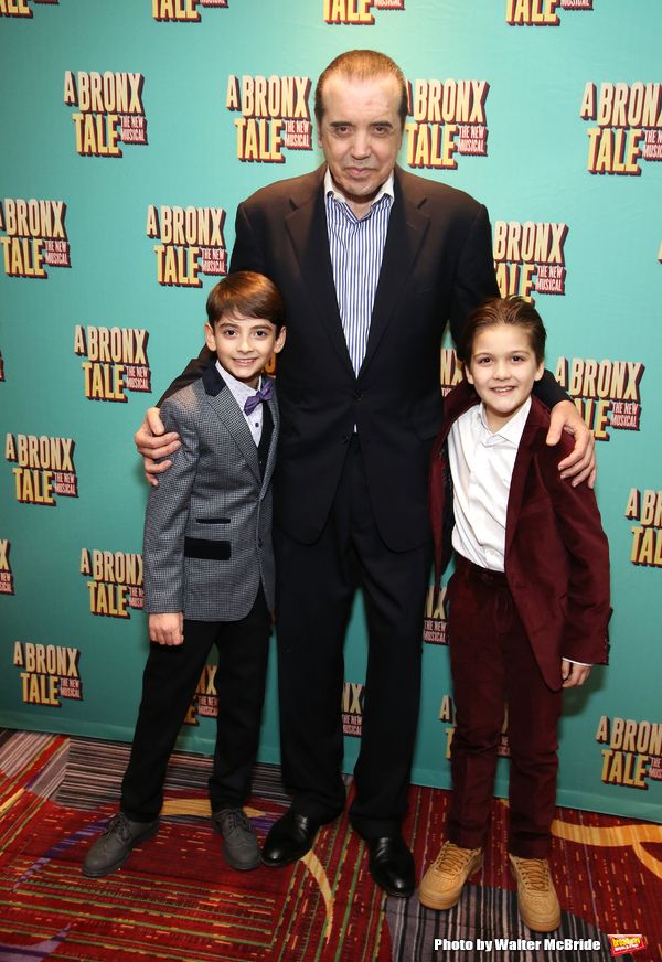 Athan Sporek, Chazz Palminteri and Hudson Loverro  Photo